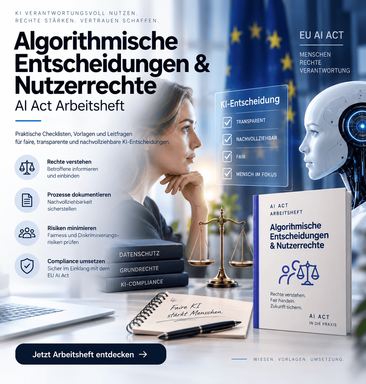 AI Act algorithmische Entscheidungen – Arbeitsheft zu Nutzerrechten