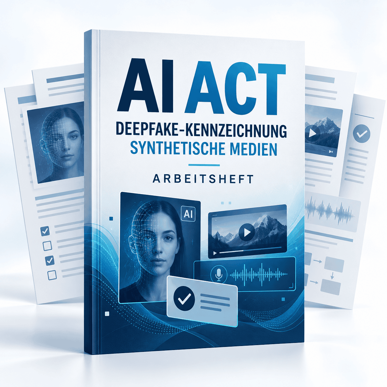 AI Act Arbeitsheft zur Deepfake-Kennzeichnung und transparenten Dokumentation synthetischer Medien
